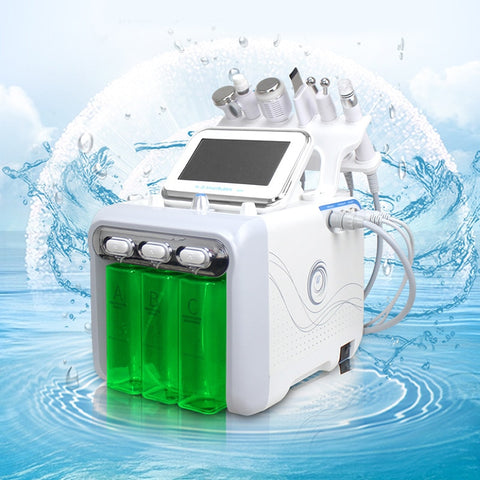 6 in 1 Hydrafacial Machine Small Bubble Water Jet Peel Facial Machine Skin Lifting Hydra Dermabrasion Hydro For Beauty Salon