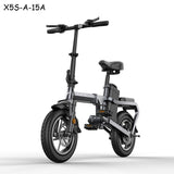 Without chain Electric Bike 14inch Mini Electric Bicycle 48V15A city ebike 32km/h 400W Powerful bike/Full throttle sctooer