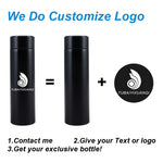 500ml Intelligent Thermos Coffee Bottle Temperature Display Customize Logo Stainless Steel Vacuum Water Cup Coffee Mug