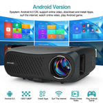 1080P Bluetooth Wifi Projector Full HD 1920x1080 Native Support 4K Wireless Home Theater Outdoor Movie Gaming TV 7000 Lumens