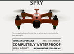 SwellPro Spry Drone Waterproof Underwater Drone with 4K Camera portable drone