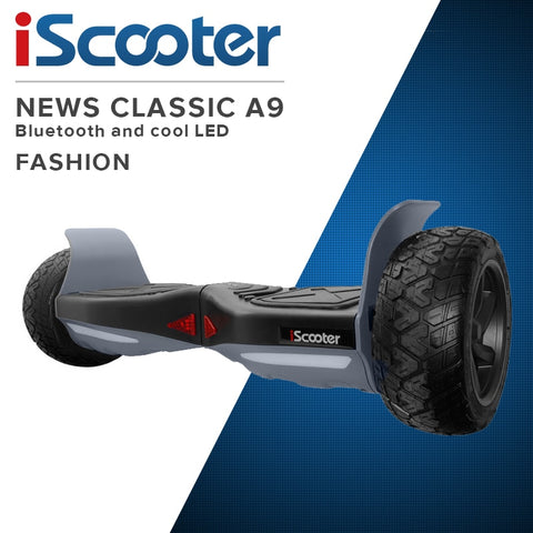 iScooter 8.5 inch Electric Hoverboards with Bluetooth Speaker Carry Bag Self Balancing Scooter for Adult Kids