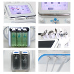 6 in 1 Hydrafacial Machine Small Bubble Water Jet Peel Facial Machine Skin Lifting Hydra Dermabrasion Hydro For Beauty Salon