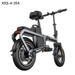 Without chain Electric Bike 14inch Mini Electric Bicycle 48V15A city ebike 32km/h 400W Powerful bike/Full throttle sctooer